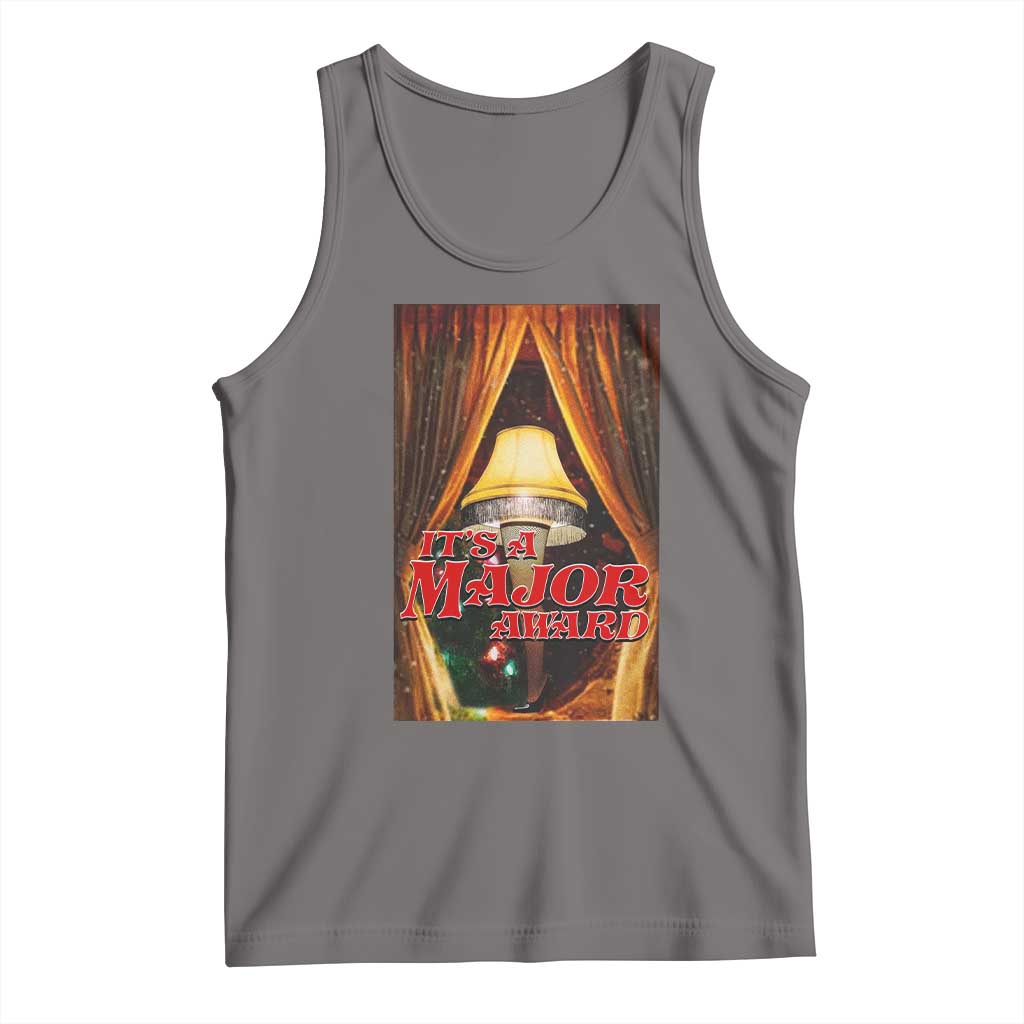 Funny Christmas Movie It Is A Major Award Tank Top Italian Leg Lamp - Wonder Print Shop