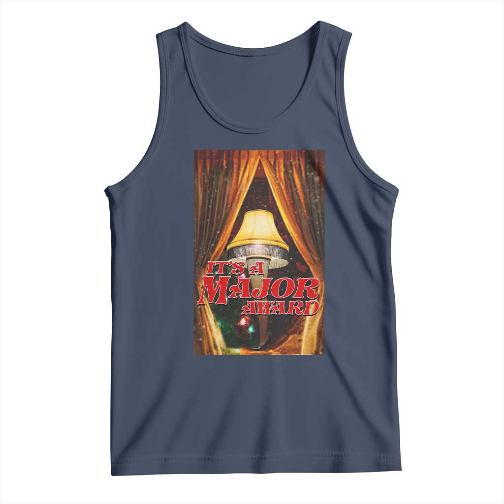 Funny Christmas Movie It Is A Major Award Tank Top Italian Leg Lamp - Wonder Print Shop