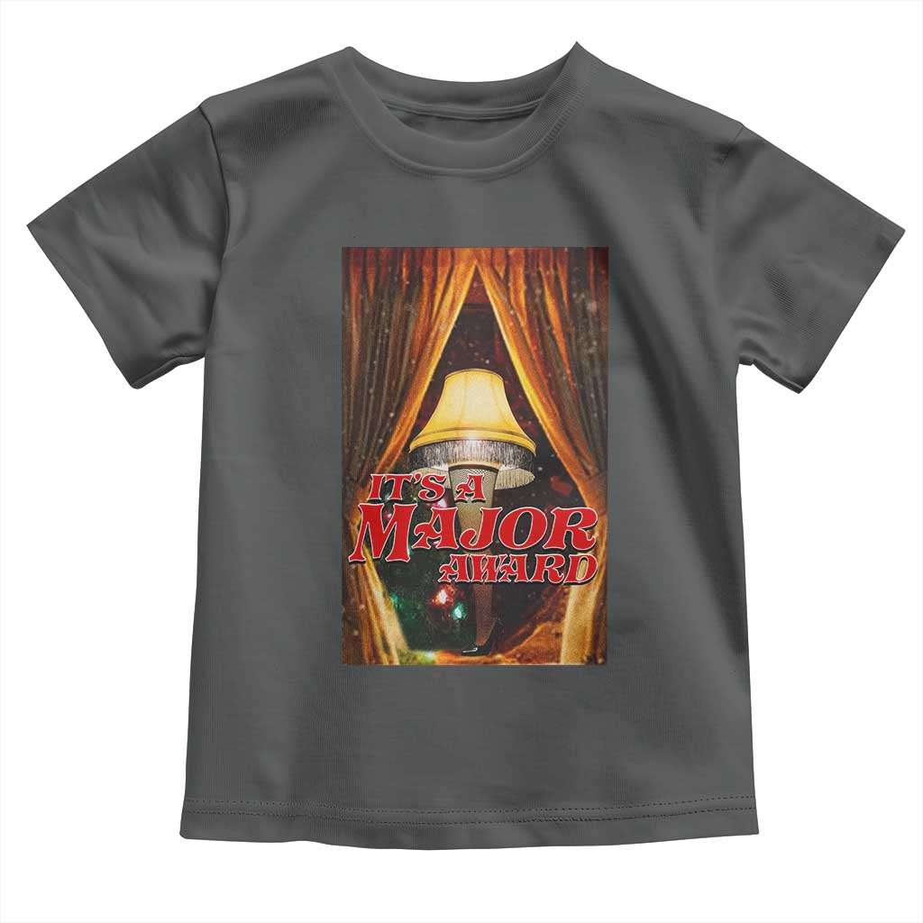 Funny Christmas Movie It Is A Major Award Toddler T Shirt Italian Leg Lamp - Wonder Print Shop