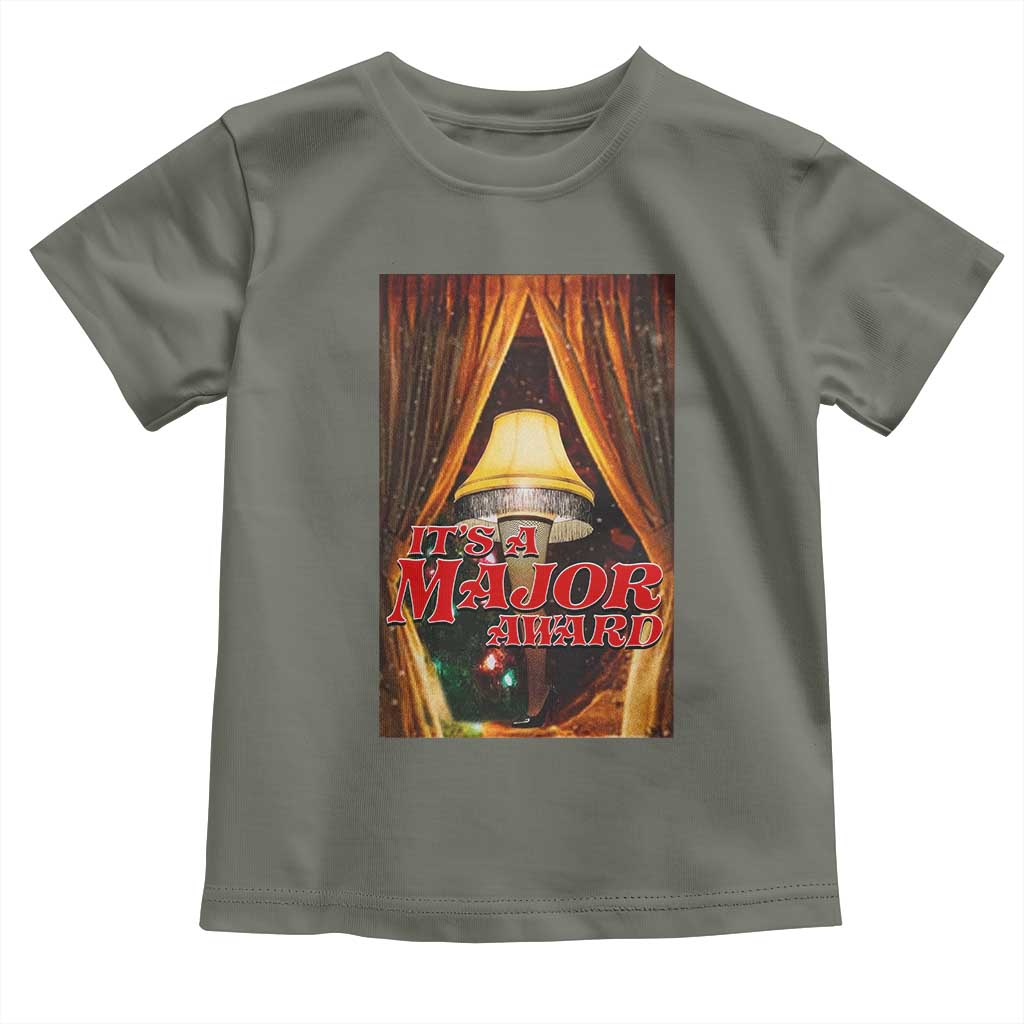 Funny Christmas Movie It Is A Major Award Toddler T Shirt Italian Leg Lamp - Wonder Print Shop
