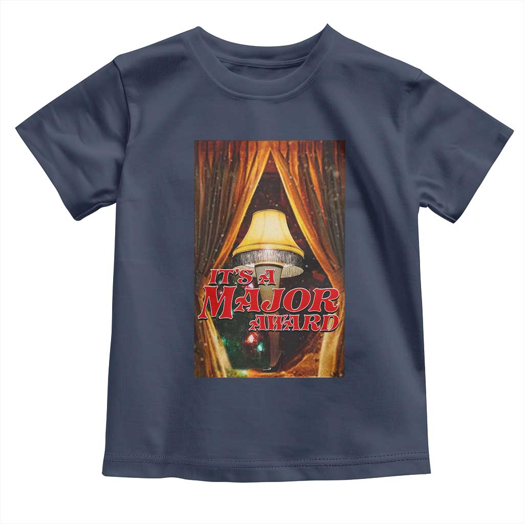 Funny Christmas Movie It Is A Major Award Toddler T Shirt Italian Leg Lamp - Wonder Print Shop