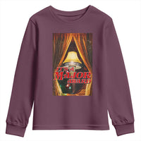 Funny Christmas Movie It Is A Major Award Youth Sweatshirt Italian Leg Lamp - Wonder Print Shop