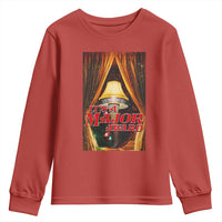 Funny Christmas Movie It Is A Major Award Youth Sweatshirt Italian Leg Lamp - Wonder Print Shop