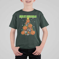 Christmas Basketball Merry Swishmas T Shirt For Kid Basketball Xmas Tree - Wonder Print Shop
