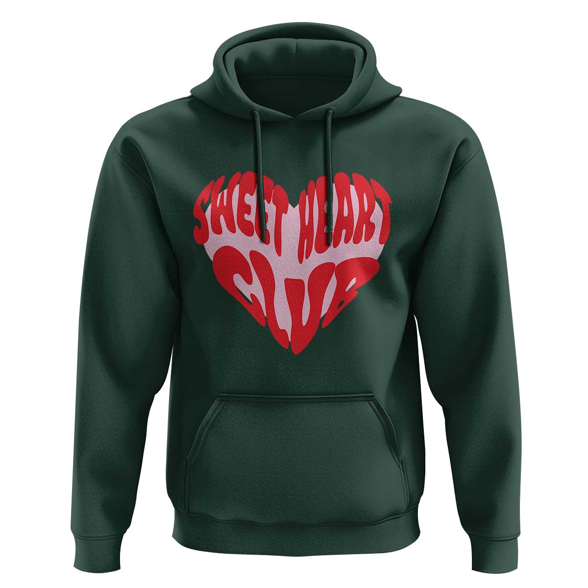 Funny Valentine's Day Sweet Heart Club Hoodie