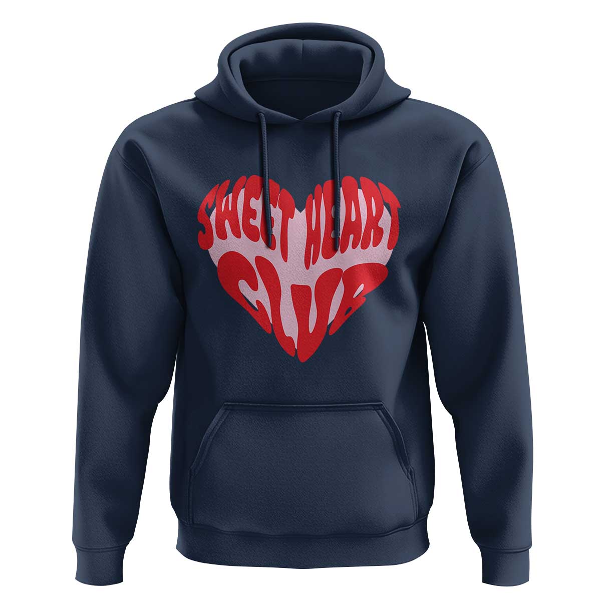 Funny Valentine's Day Sweet Heart Club Hoodie
