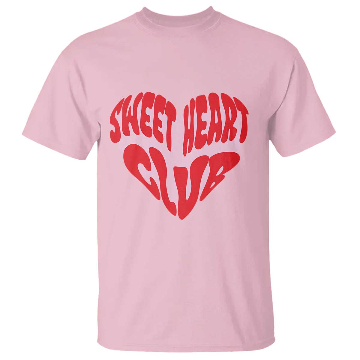 Funny Valentine's Day Sweet Heart Club T Shirt
