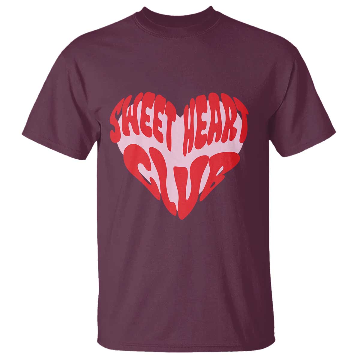 Funny Valentine's Day Sweet Heart Club T Shirt