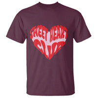 Funny Valentine's Day Sweet Heart Club T Shirt