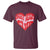 Funny Valentine's Day Sweet Heart Club T Shirt