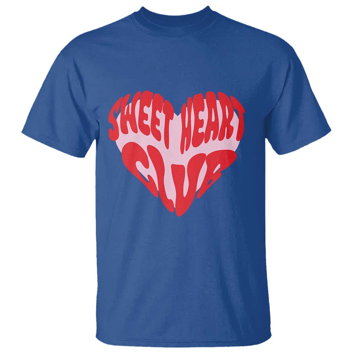 Funny Valentine's Day Sweet Heart Club T Shirt