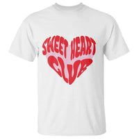 Funny Valentine's Day Sweet Heart Club T Shirt
