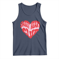 Funny Valentine's Day Sweet Heart Club Tank Top