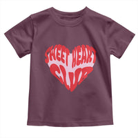 Funny Valentine's Day Sweet Heart Club Toddler T Shirt
