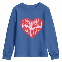 Funny Valentine's Day Sweet Heart Club Youth Sweatshirt
