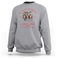 Funny Galentine's Day Sweatshirt No Date No Drama Just Wine Galentine Gang