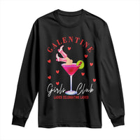 Funny Galentine's Day Long Sleeve Shirt Galentine Girls Club Ladies Celebrating Ladies