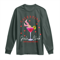 Funny Galentine's Day Long Sleeve Shirt Galentine Girls Club Ladies Celebrating Ladies