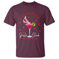 Funny Galentine's Day T Shirt Galentine Girls Club Ladies Celebrating Ladies