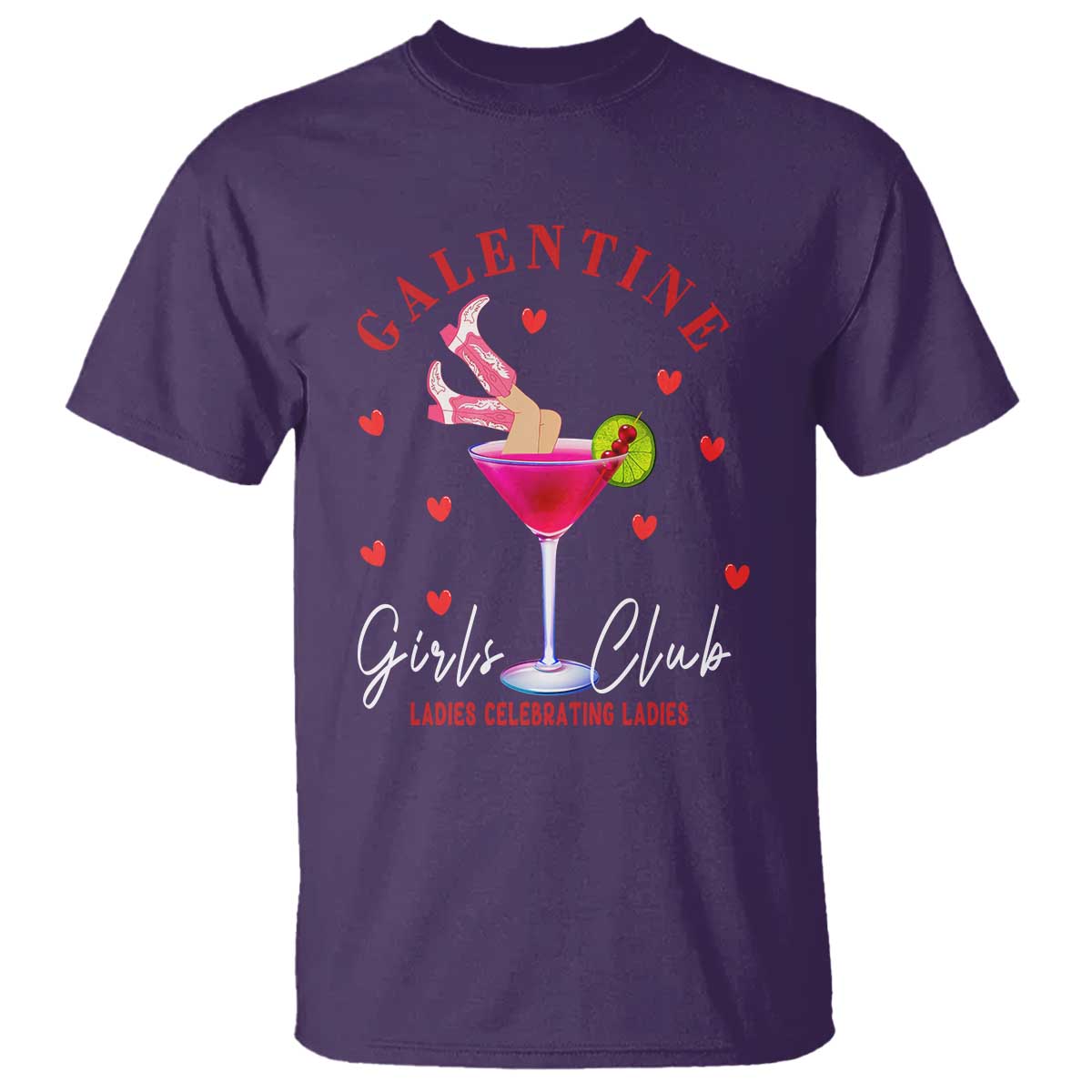 Funny Galentine's Day T Shirt Galentine Girls Club Ladies Celebrating Ladies