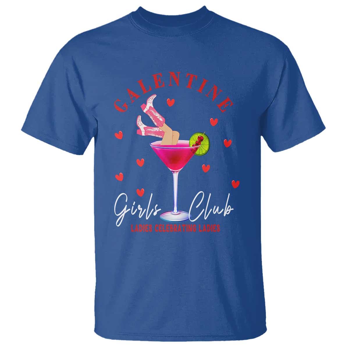 Funny Galentine's Day T Shirt Galentine Girls Club Ladies Celebrating Ladies