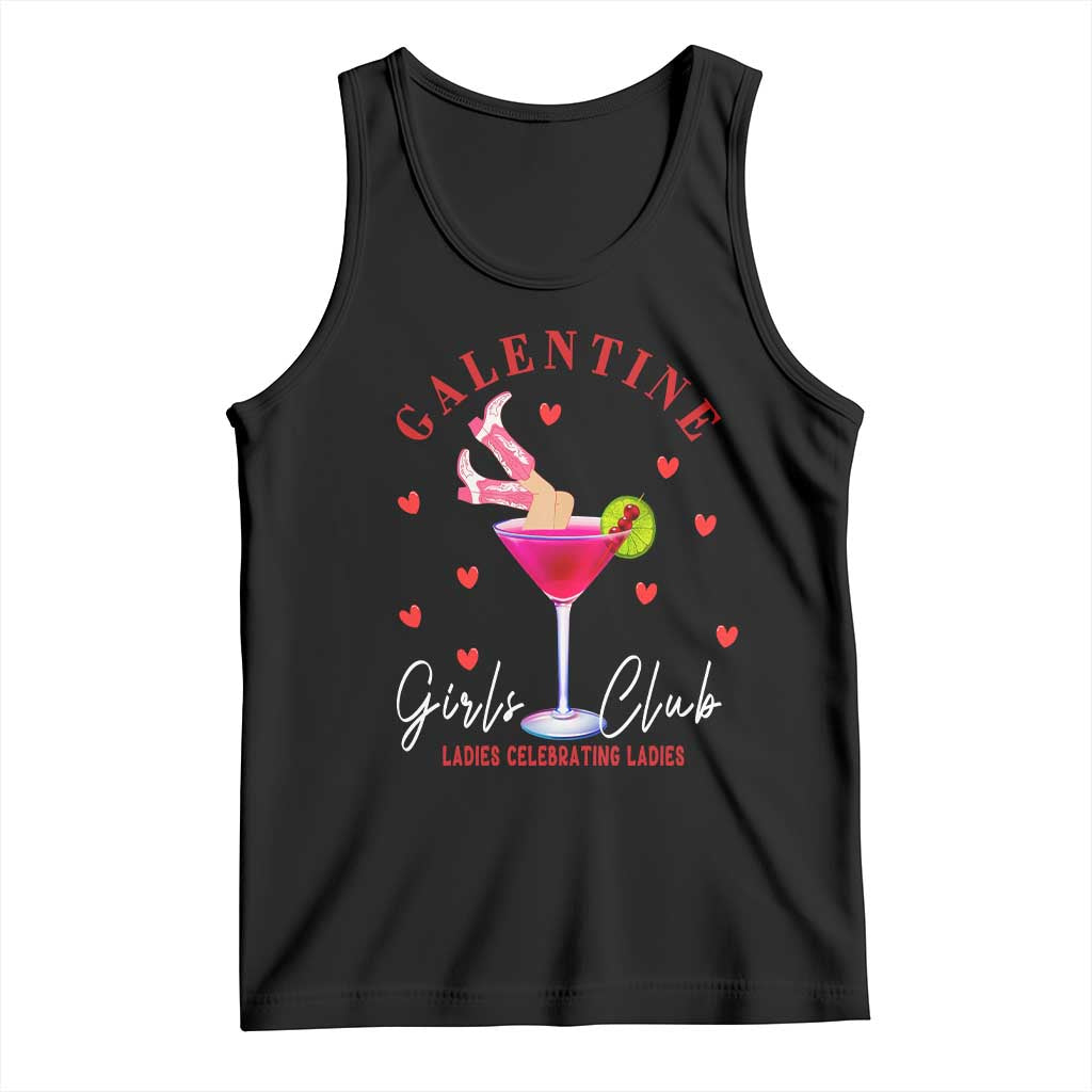 Funny Galentine's Day Tank Top Galentine Girls Club Ladies Celebrating Ladies