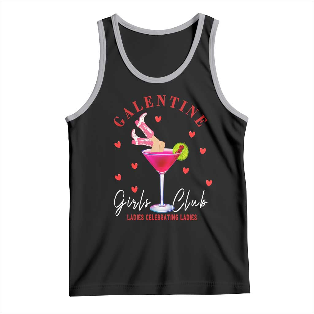 Funny Galentine's Day Tank Top Galentine Girls Club Ladies Celebrating Ladies
