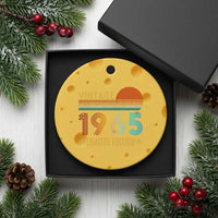 Funny Birthday Ceramic Ornament Vintage 1965 Limited Edition Bday Party - Wonder Print Shop