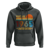 Funny Birthday Hoodie Vintage 1965 Limited Edition Bday Party