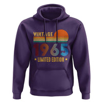 Funny Birthday Hoodie Vintage 1965 Limited Edition Bday Party