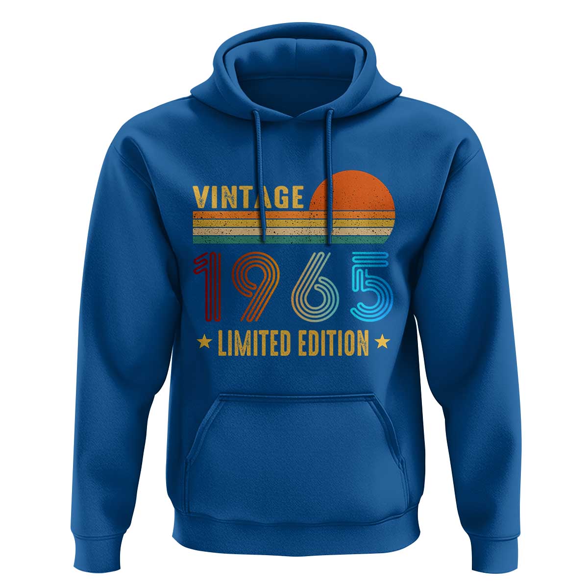 Funny Birthday Hoodie Vintage 1965 Limited Edition Bday Party