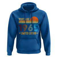 Funny Birthday Hoodie Vintage 1965 Limited Edition Bday Party
