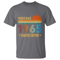 Funny Birthday T Shirt Vintage 1965 Limited Edition Bday Party