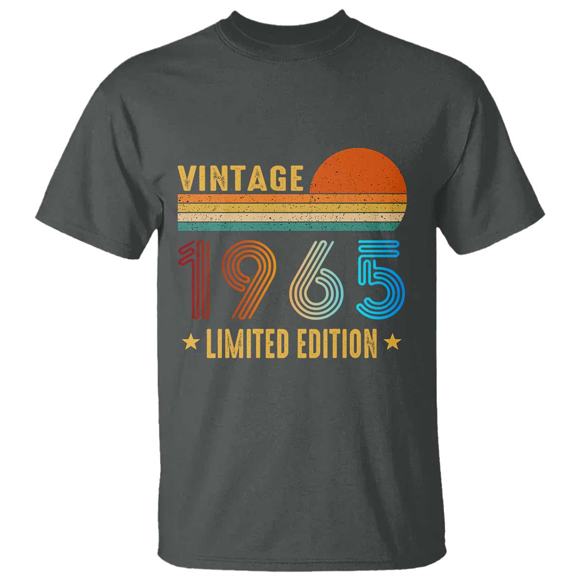 Funny Birthday T Shirt Vintage 1965 Limited Edition Bday Party