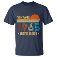 Funny Birthday T Shirt Vintage 1965 Limited Edition Bday Party