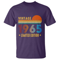 Funny Birthday T Shirt Vintage 1965 Limited Edition Bday Party