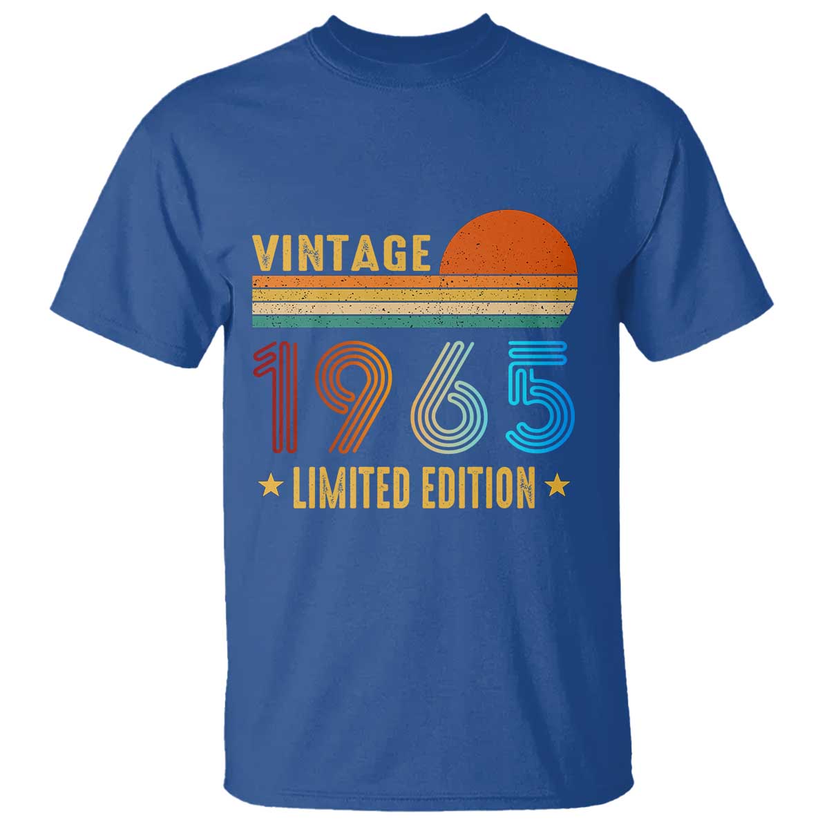 Funny Birthday T Shirt Vintage 1965 Limited Edition Bday Party