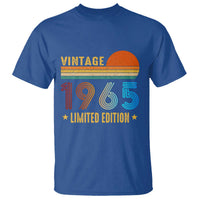 Funny Birthday T Shirt Vintage 1965 Limited Edition Bday Party