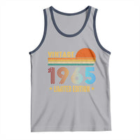 Funny Birthday Tank Top Vintage 1965 Limited Edition Bday Party