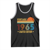 Funny Birthday Tank Top Vintage 1965 Limited Edition Bday Party