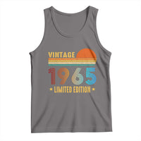 Funny Birthday Tank Top Vintage 1965 Limited Edition Bday Party