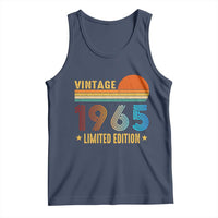 Funny Birthday Tank Top Vintage 1965 Limited Edition Bday Party