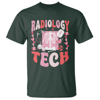 Funny Radiology Tech Valentine's Day T Shirt Rad Tech Nurse Xray Hearts