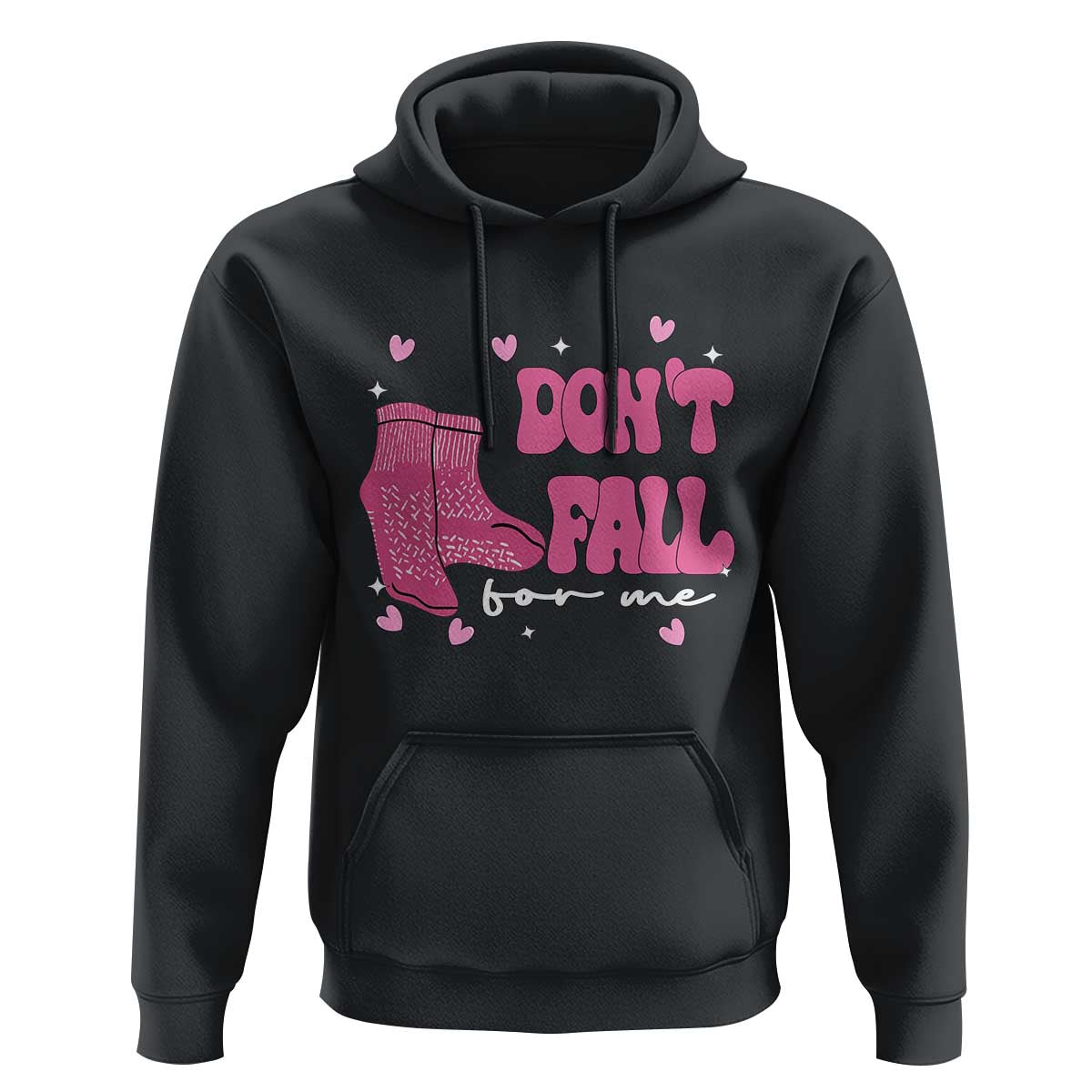 Funny Fall Physical Therapy Valentine's Day Hoodie Don't Fall For Me Fall Prevention Nurse