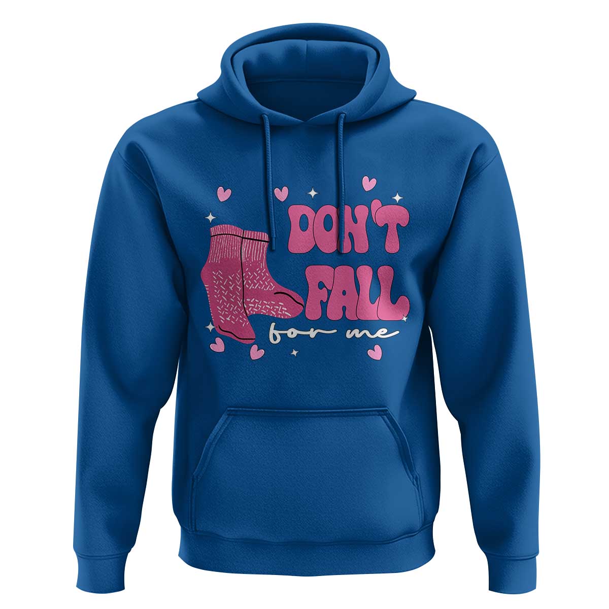 Funny Fall Physical Therapy Valentine's Day Hoodie Don't Fall For Me Fall Prevention Nurse