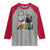 Martin Luther King Malcolm X Raglan Shirt A Dreamer A Revolutionary Black Leaders