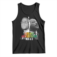 Martin Luther King Malcolm X Tank Top A Dreamer A Revolutionary Black Leaders