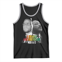 Martin Luther King Malcolm X Tank Top A Dreamer A Revolutionary Black Leaders