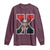 Malcolm X Black History Month Black Liberation Flag Long Sleeve Shirt