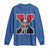 Malcolm X Black History Month Black Liberation Flag Long Sleeve Shirt